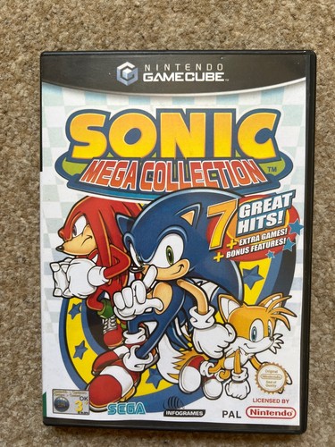 Sonic Mega Collection (Nintendo GameCube, 2003) UK PAL
