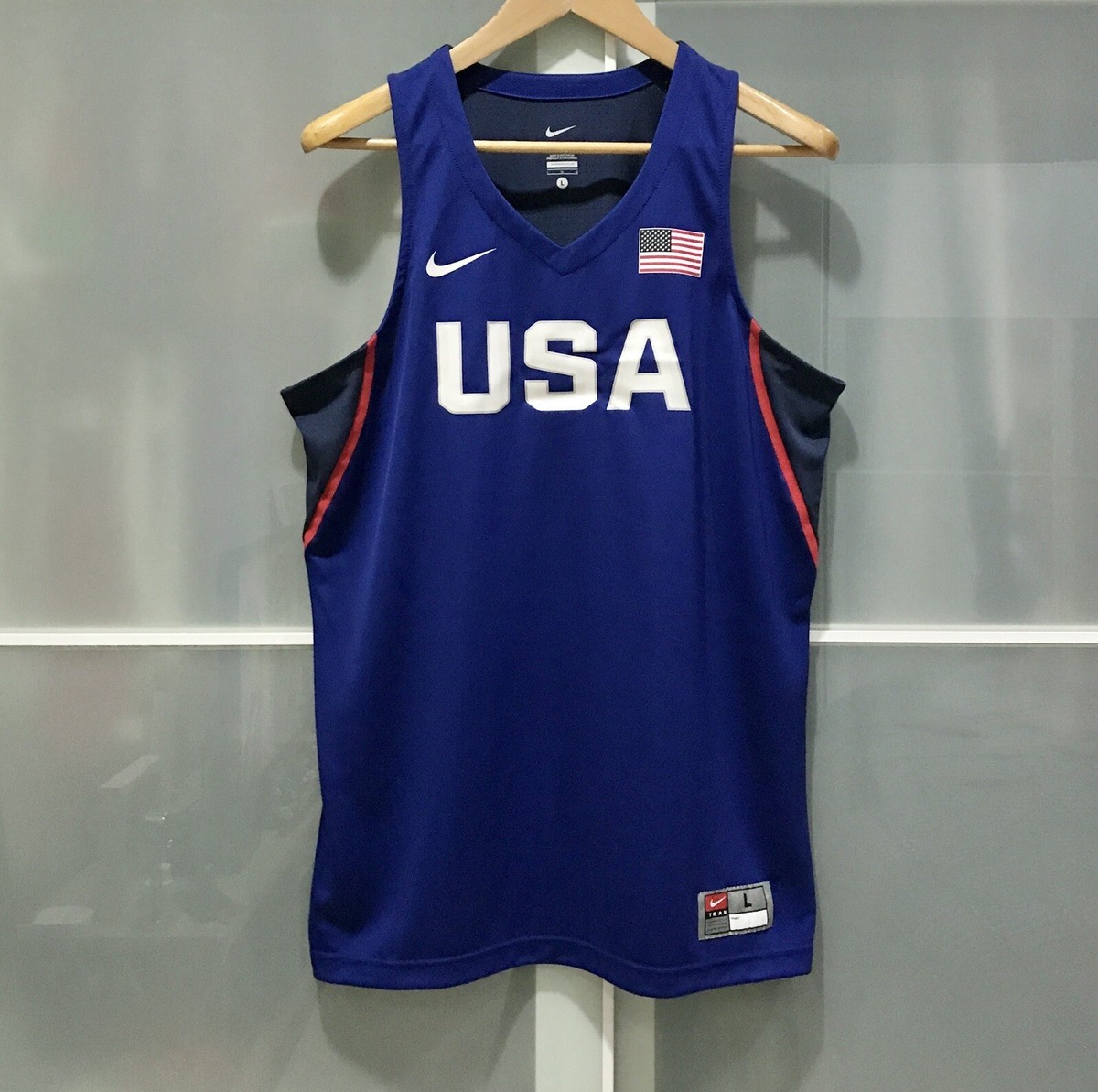 USAオリンピック　バスケットボール ジャージ NIKE TEAM USA BASKETBALL RIO OLYMPIC JERSEY BLANK JULY 4TH