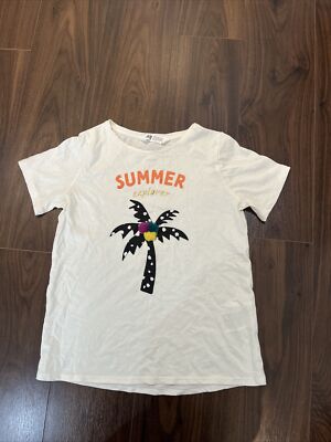 Mädchen Off-White Sommer H&M Too. Alter 8-10 Jahre. Nie getragen 