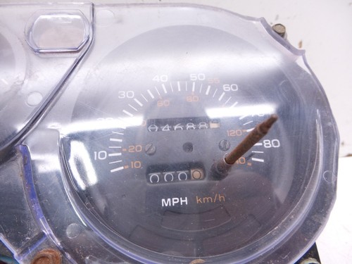 1980 Trans Am Gauge Instrument Cluster 0-80 MPH Speedo 6K Tachometer GM 6496320 - Picture 3 of 14