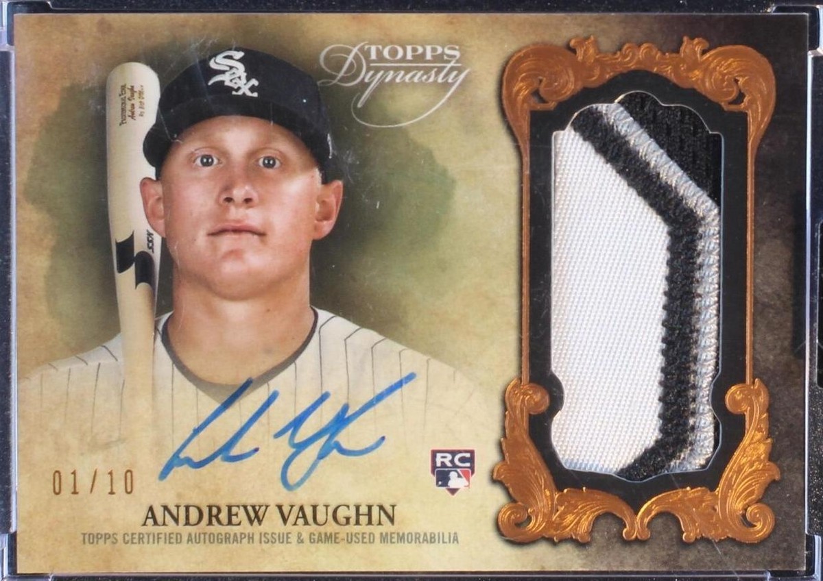 2021 Topps Dynasty - Andrew Vaughn #DAP-VAU1 for sale | eBay