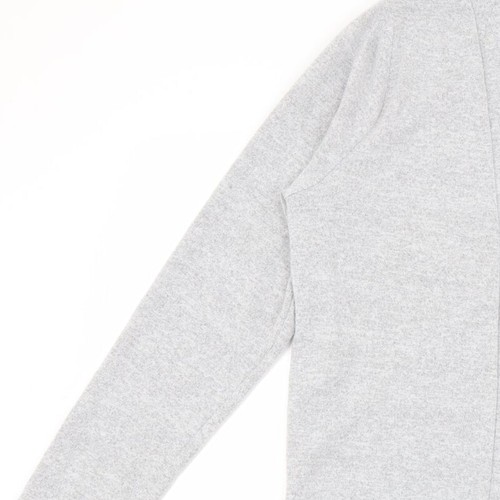 George Womens Grey V-Neck Polyester Blend Cape Jumper Size 12 - Picture 6 of 12