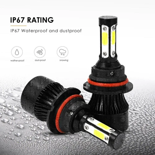For Mazda B2300 B3000 B4000 1994-2008 2x LED Headlight High/Low Beam Bulbs 6000K - Picture 3 of 9