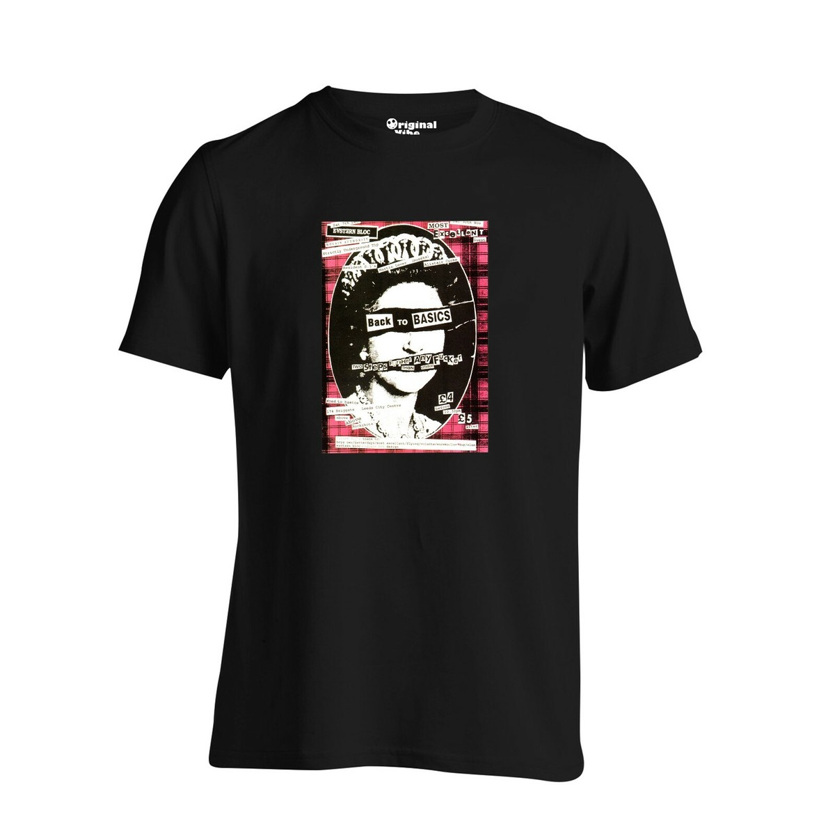 Back to Basics Leeds Flyer T Shirt House Techno Acid