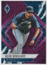 2021 Panini Chronicles Phoenix Baseball Purple Velocity #2 Alex Kirilloff