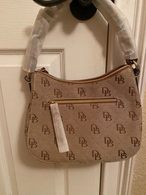 DOONEY & BOURKE SMALL KILEY HOBO NATURAL COLOR NWT
