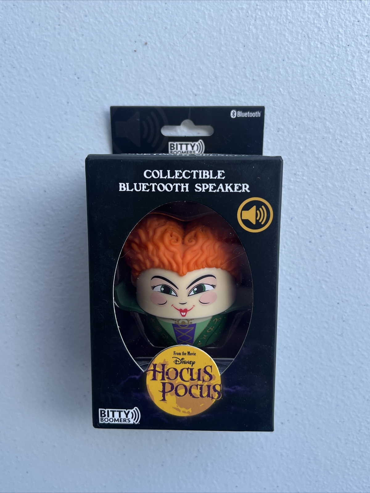 Disney Hocus Pocus Mini Bluetooth Speaker Bitty Boomers Collectible NEW