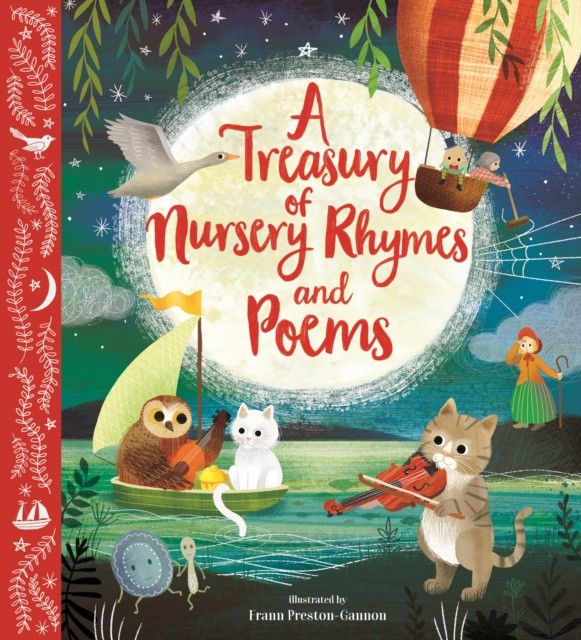 A Treasury of Nursery Rhymes and Poems by Frann Preston-Gannon (Hardback Book)
