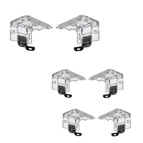 6PCS Blinds Replacement Parts Window Blinds Mounting Brackets Valance Clips V...