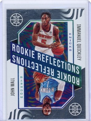 Immanuel Quickley/John Wall 2020-21 Illusions Rookie Reflections #10