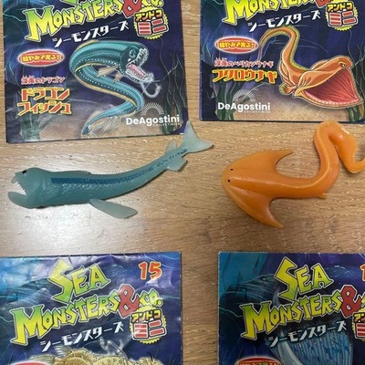 DeAgostini Sea Monsters & Co. Mini Figures Lot of 13 - Rare