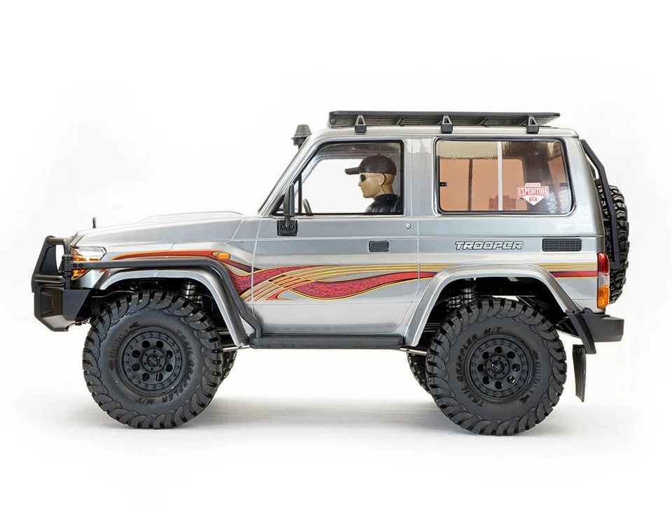 Camión sobre orugas FTX 1:10 Outback Trooper 4x4 RTR RC - gris - Imagen 2 de 4