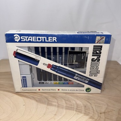 Staedtler Marsmatic 700 Pens Ink Technical Drawing Set Mars Matic OPEN BOX
