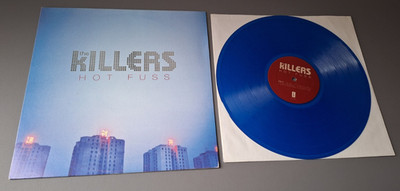 THE KILLERS °°° limited 3.000 original blue Vinyl LP °°° Hot Fuss (2004 CGO USA)