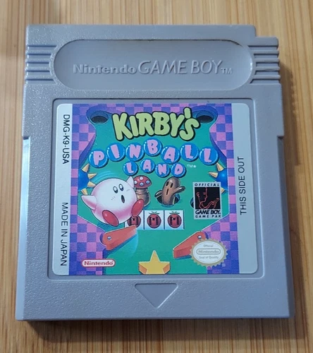 Kirby's Pinball Land (Nintendo Game Boy, 1993) DMG-K9USA No Manual T3A