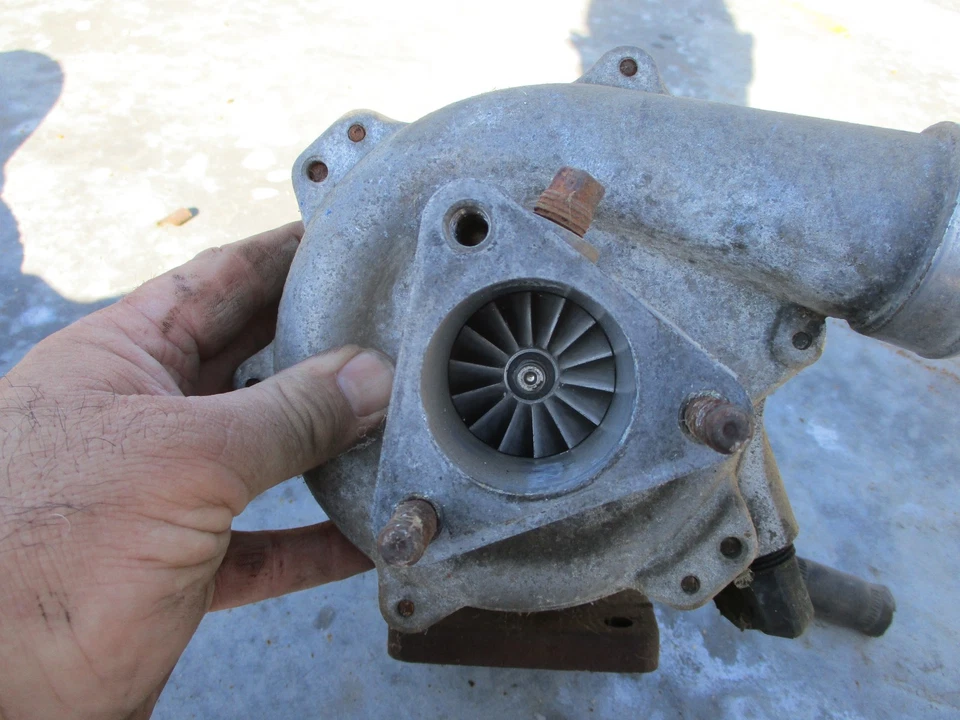 1965 Chevrolet Corvair Corsa Turbo Turbocharger Rajay Crown Exhaust Housing - Image 2 of 3