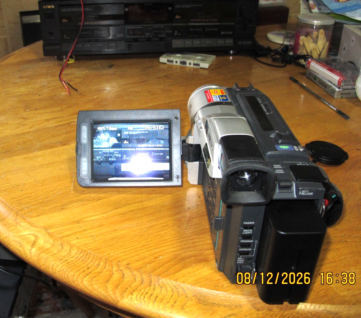 Sony Handycam DCR-TRV820 Digital-8 Camcorder for sale online | eBay