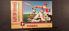 Nintendo Entertainment System (NES) - RBI Baseball - w/ Manual & Sleeve - Tested