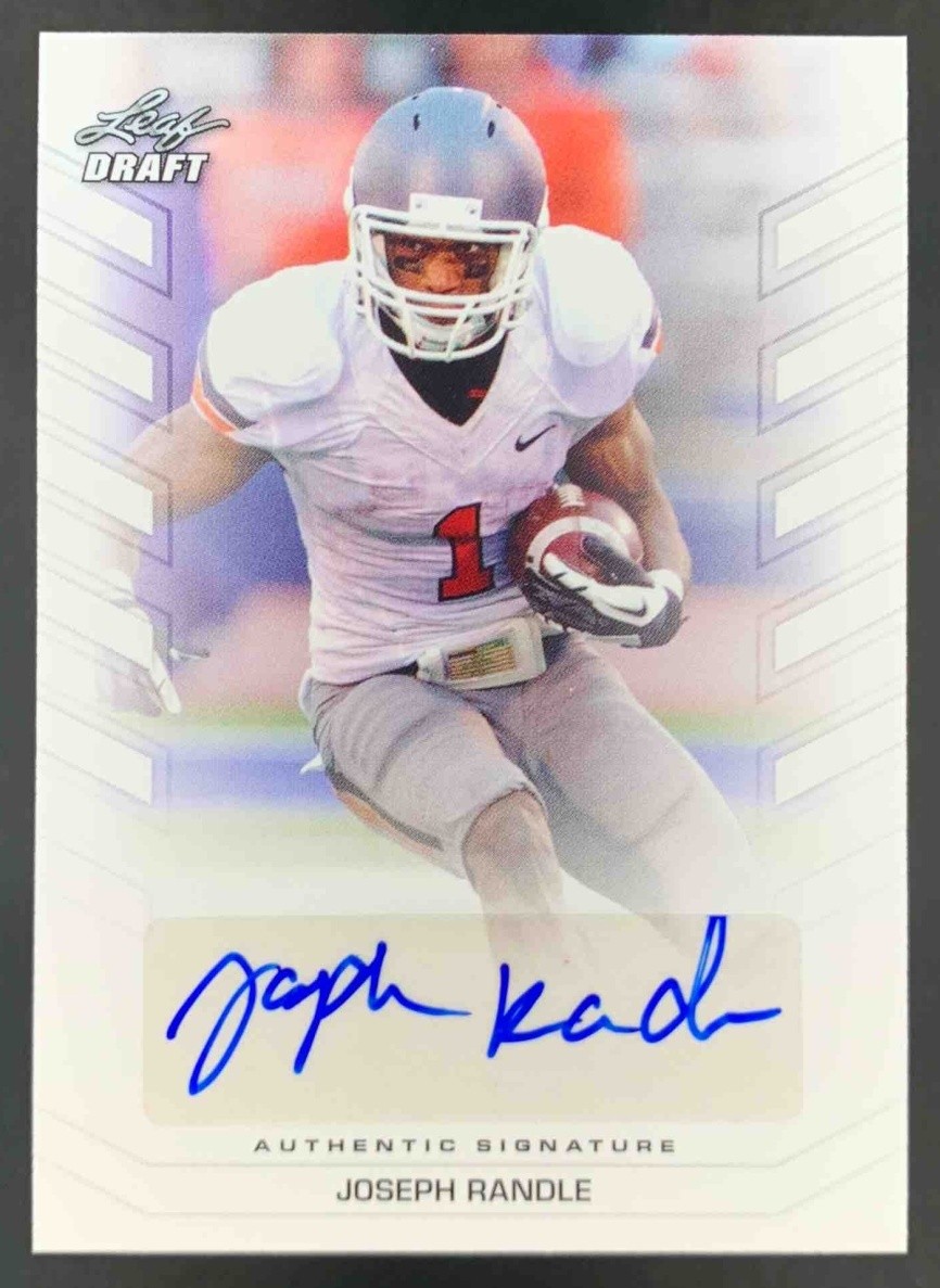 Joseph Randle Leaf Draft Autographs #JR1 Base