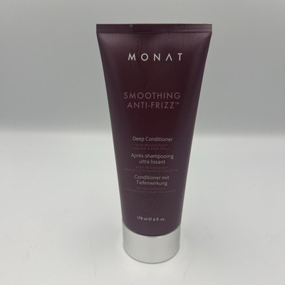MONAT Smoothing Anti-Frizz Deep Conditioner, 6 fl oz, w/Rejuveniqe, NEW/SEALED