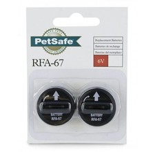 PetSafe RFA-67 6V Lithium Battery for Dog Collar - 2 Pack New SEALED