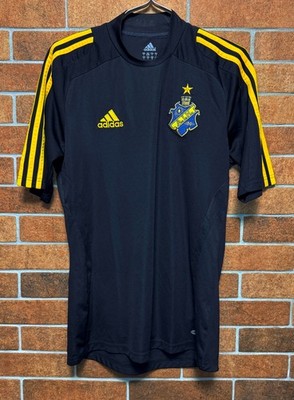 AIK STOCKHOLM FC SWEDEN 2007/2008 FOOTBALL HOME SHIRT JERSEY