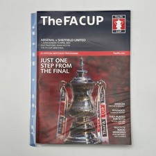 Arsenal v Sheffield United 13/04/2003 FA Cup Semi-Final Programme P44