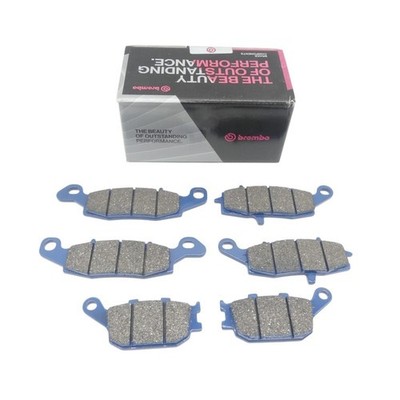 3x Brembo Bremsbeläge Bremsklötze vorne + hinten für Suzuki DL 650 V-Strom