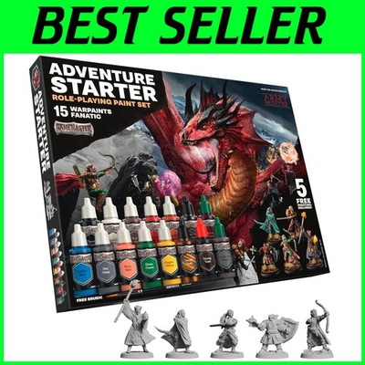 Warhammer & Dnd Paint Set - GameMaster Adventure Starter Kit*