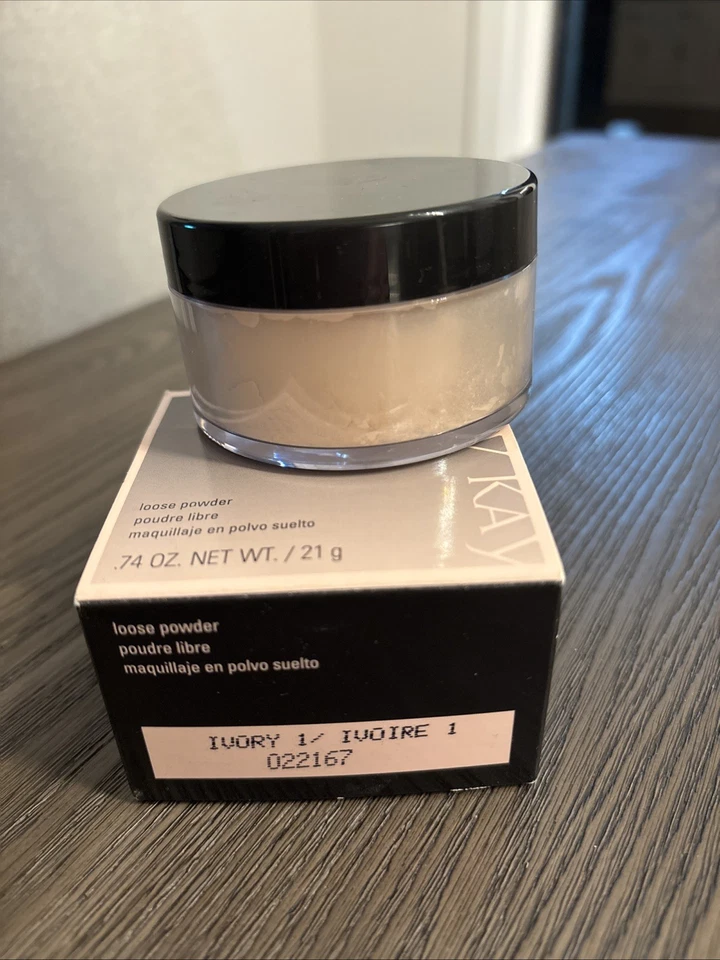 Mary Kay Loose Powder Ivory 1 #022167 .74 oz Full Size NIB - Image 3 of 3