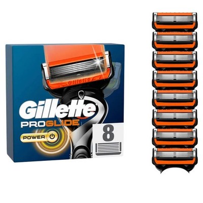 Gillette Fusion5 ProGlide Power Ersatzklingen 8er Pack Original EverGlide