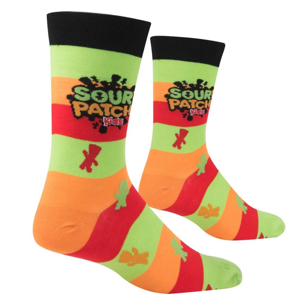 Crazy Fun Print Crew Socks Colorful Novelty Casual Comfortable Unisex Wear image 5