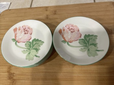 Limoges Impressions De Paris Fleurs Primrose Set Of 8 ￼ Porcelain Appetizer53/4 