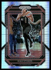 Kiah Stokes 2023-24 Panini Prizm WNBA Hyper Prizm Las Vegas Aces #34