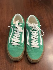 Unisex Vans Old School Goma Verde Hombre Talla 8 Mujer Talla 9.5