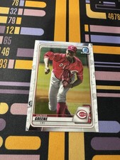 HUNTER GREENE  2020 Bowman Chrome Prospects #BCP-47 Cincinnati Reds