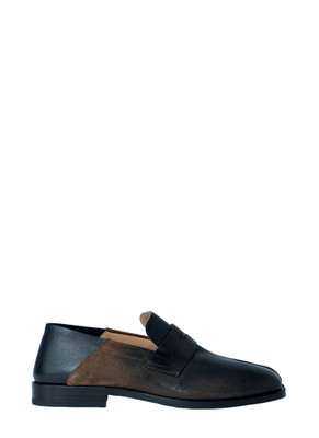 MAISON MARGIELA Tabi Black/Brown Loafers New & Authentic