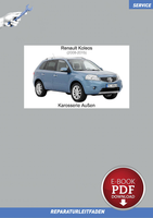 PDF Renault Koleos (2008-2015) Werkstatthandbuch Karosserie AußEn