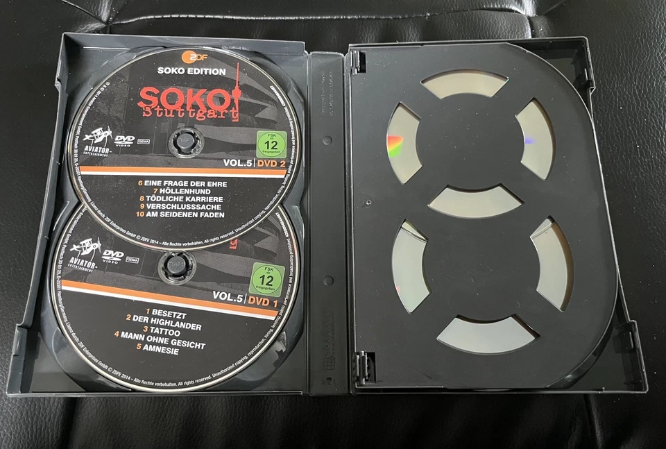SOKO STUTTGART - Edition-Staffel Volume 5- mit Bonus Special DER PROZESS (6 DVD) - Bild 3 von 4