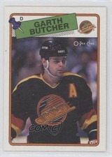 1988-89 O-Pee-Chee Garth Butcher #202 y8y