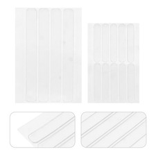 70 Pcs Silent Anti-collision Strip Silicone Bumpers Self Adhesive Pad for Door
