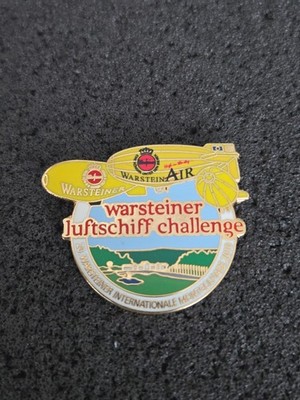 WIM - Luftschiff Challenge 2010   WARSTEINER Ballonpin   aus Sammlung * 23644