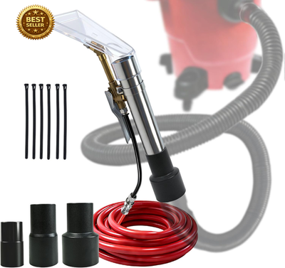 #ad Shop Vac Extractor Kit Carpet Cleaner Attachment Universal Detailing Wand Hose $78.61