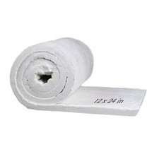 12x24 Ceramic Fiber Blanket Fireproof Insulation 2400 F Heat Shield