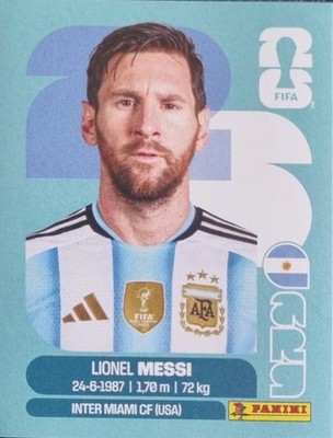 Panini FIFA World Cup WM 2026 Sticker Lionel Messi ARG 17