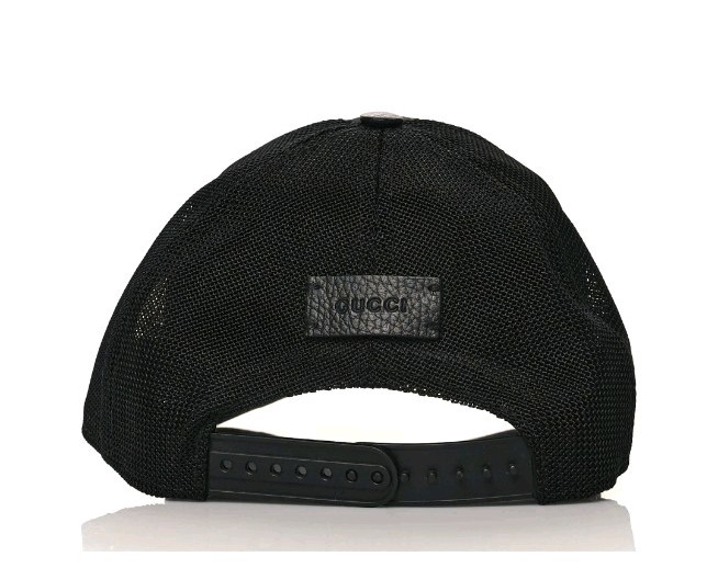 Gucci Nylon Monogram Baseball Hat black image 3