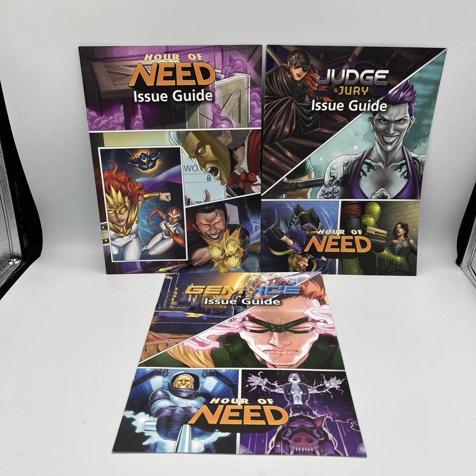 Hour of Need • W/ Gem & Ice / Judge & Jury Expansion • Complete • Mint Condition - Image 3 of 4