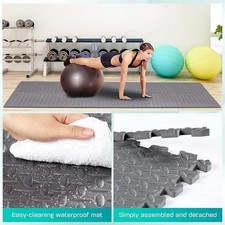4-20PCS EVA Interlocking Foam Floor Mat Puzzle Tiles Non Slip Gym Home Exercise
