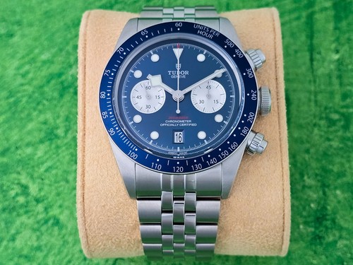 Tudor Black Bay Chrono 41mm Blue dial - Ref 79360B - Complete set 03/2026