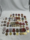 Soviet Russian WW2 And Post  Military Medals Group LOT OF 34 ORIGINAL